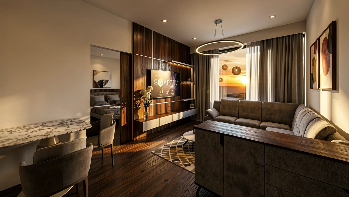 Suite living area